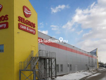 Вид здания. Сухой склад (+18) Склад Казань, ул Мамадышский Тракт, д 32 , 7 000 м2 фото 1